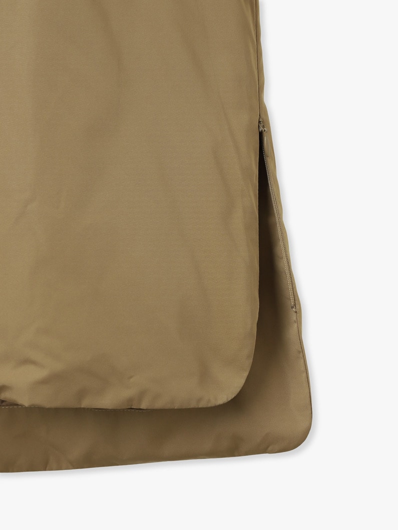 フォルムダウン ショールカラー ミドルコート（ベージュ）（プレオーダー） 詳細画像 beige 3