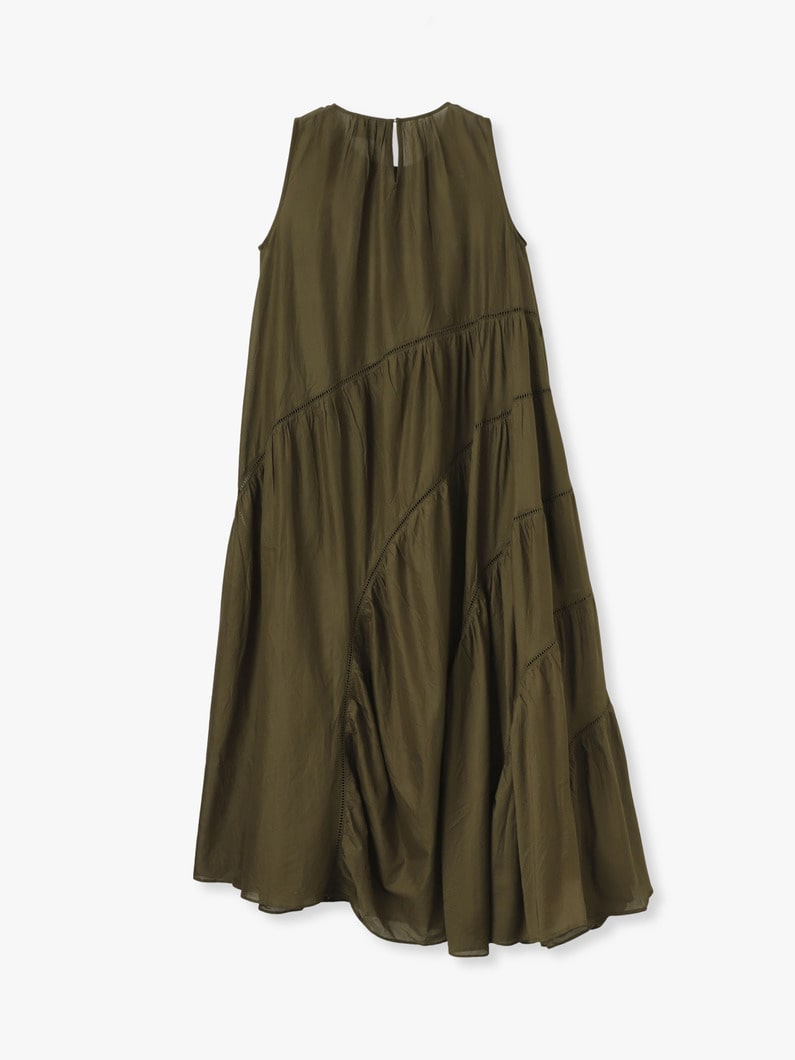 ヴァレリア スリーブレス ドレス 詳細画像 olive 1