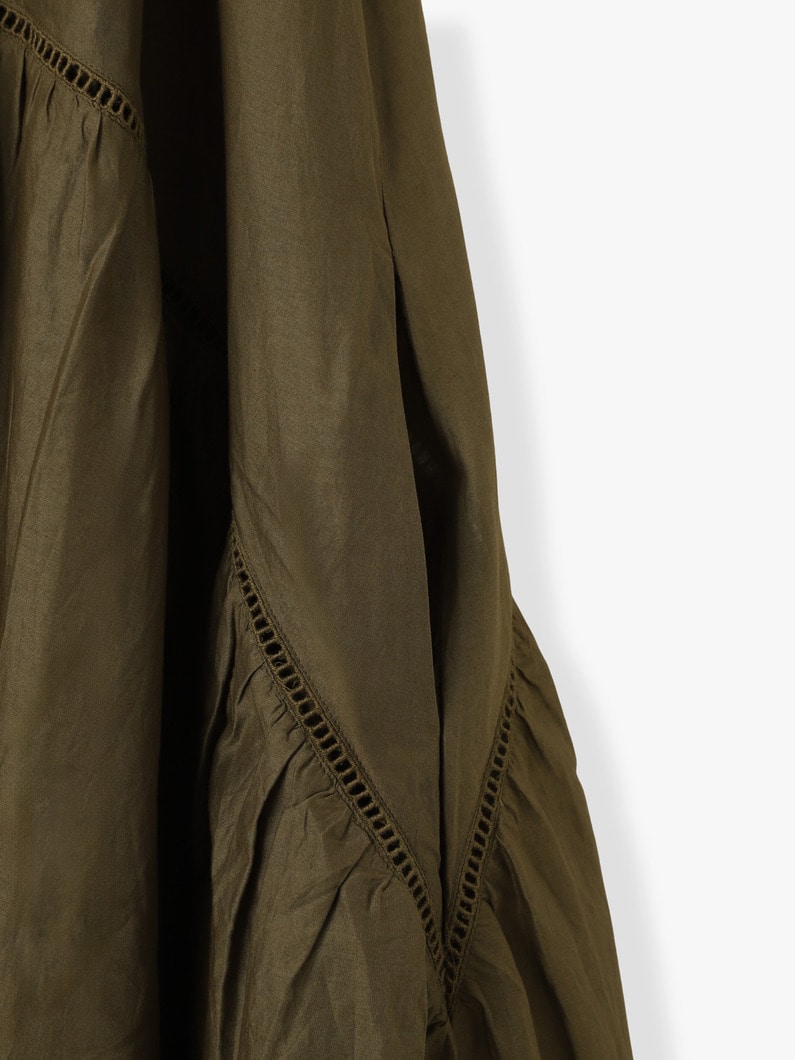 ヴァレリア スリーブレス ドレス 詳細画像 olive 3