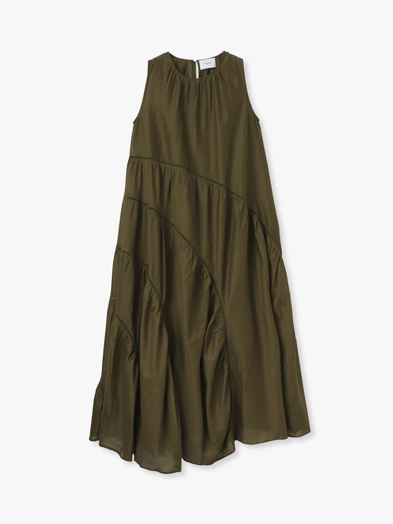 ヴァレリア スリーブレス ドレス 詳細画像 olive 1