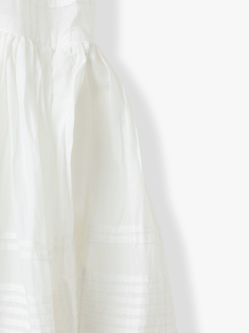 カルロタ ドレス（ホワイト） 詳細画像 white 3