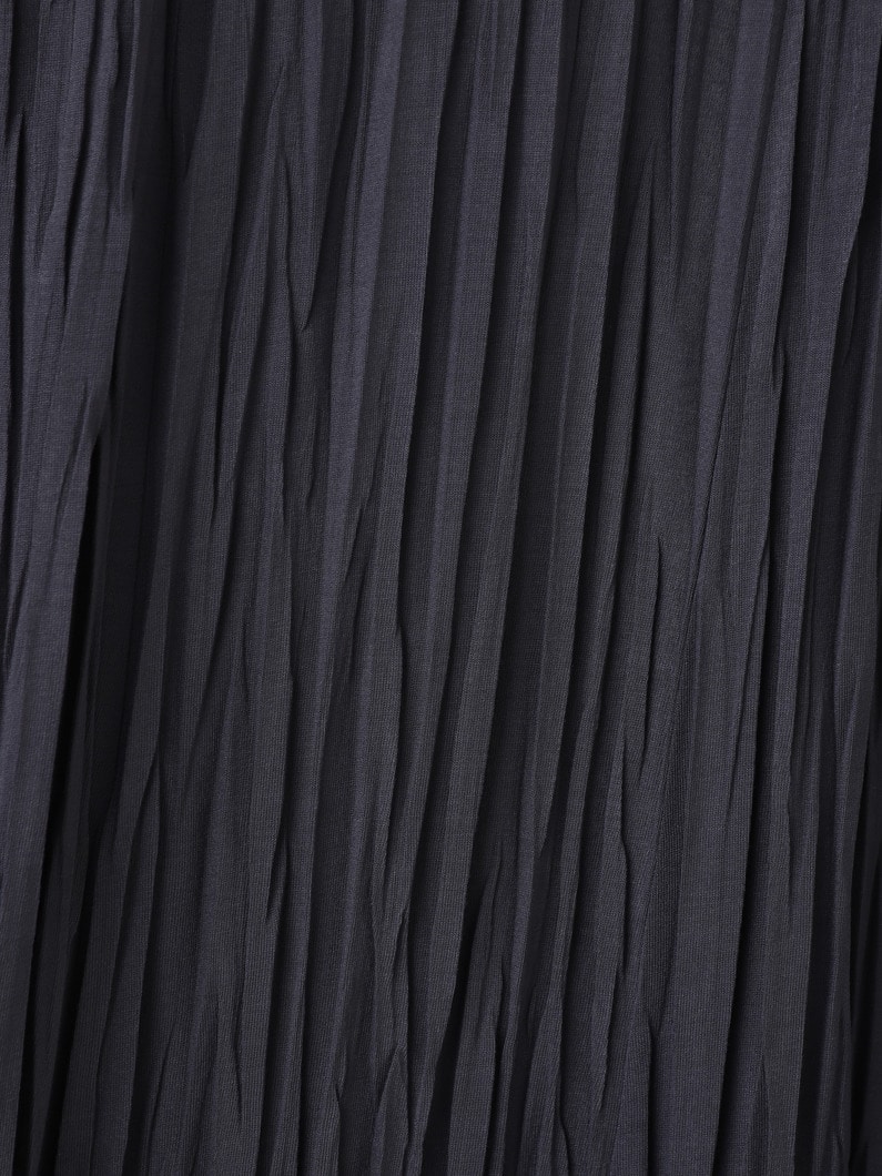 リンクルドレス（レッド/トップグレー/チャコールグレー） 詳細画像 top gray 4