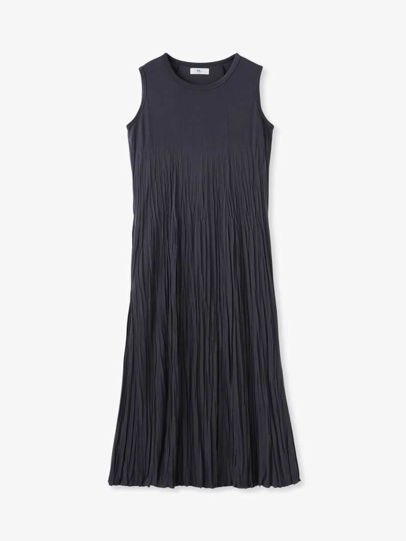 リンクルドレス（レッド/トップグレー/チャコールグレー） 詳細画像 charcoal gray