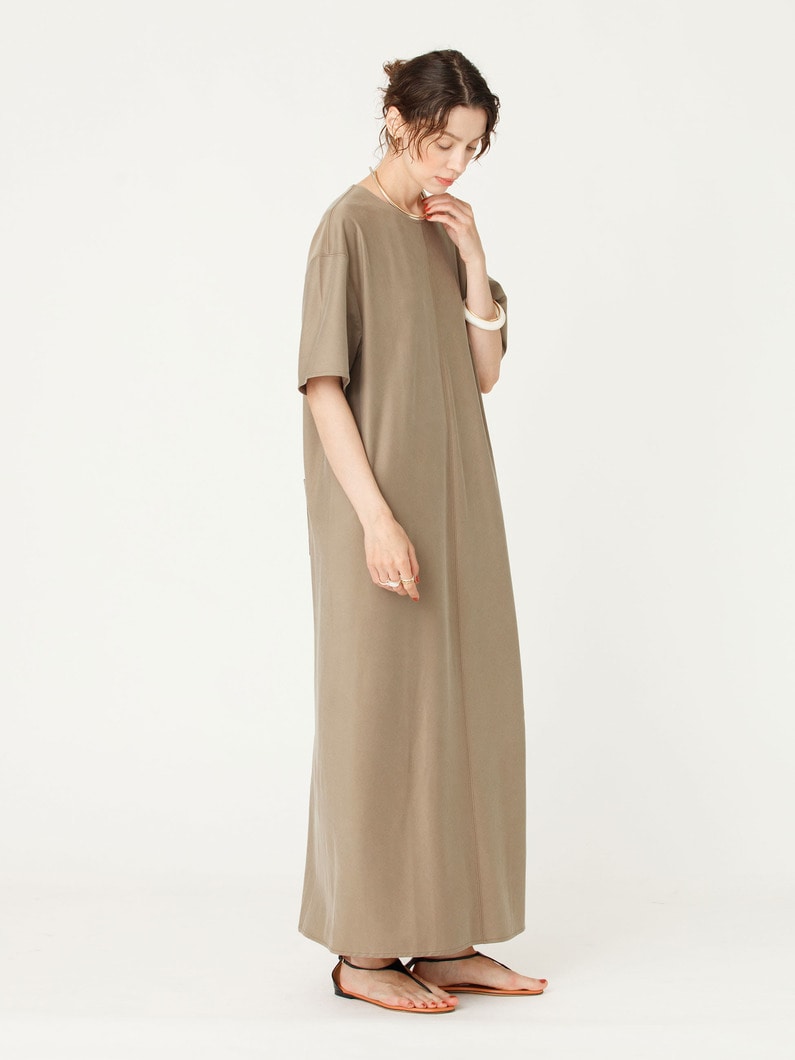 サテン バイアス ドレス 詳細画像 beige 3