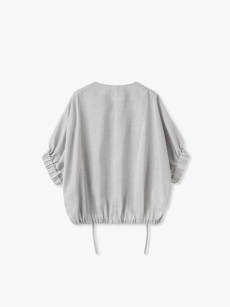 メランジ シアー ブルゾン 詳細画像 light gray 1