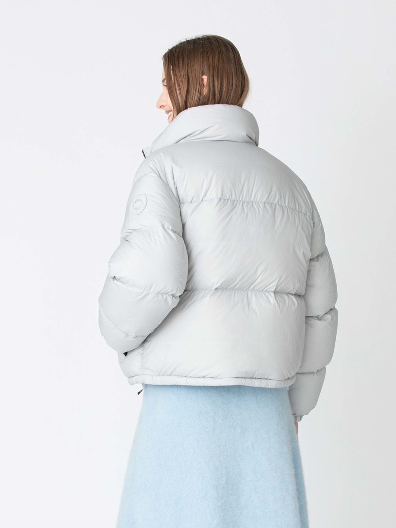 ファロン パッファー ジャケット トーナルレーベル（women） 詳細画像 light gray 3