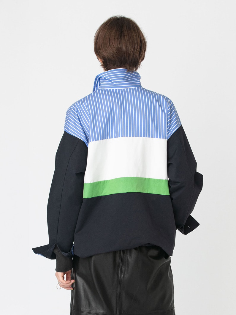 アノラック ジップ ブルゾン 詳細画像 navy 4