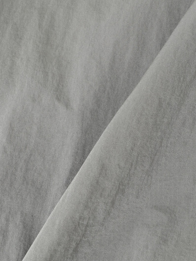 シャンブレー タフタ ジップアップ ブルゾン 詳細画像 gray 4