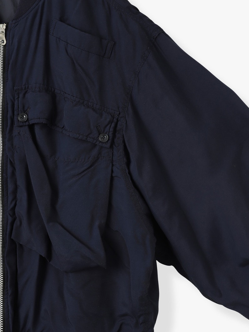 パデッド ブルゾン 詳細画像 navy 2