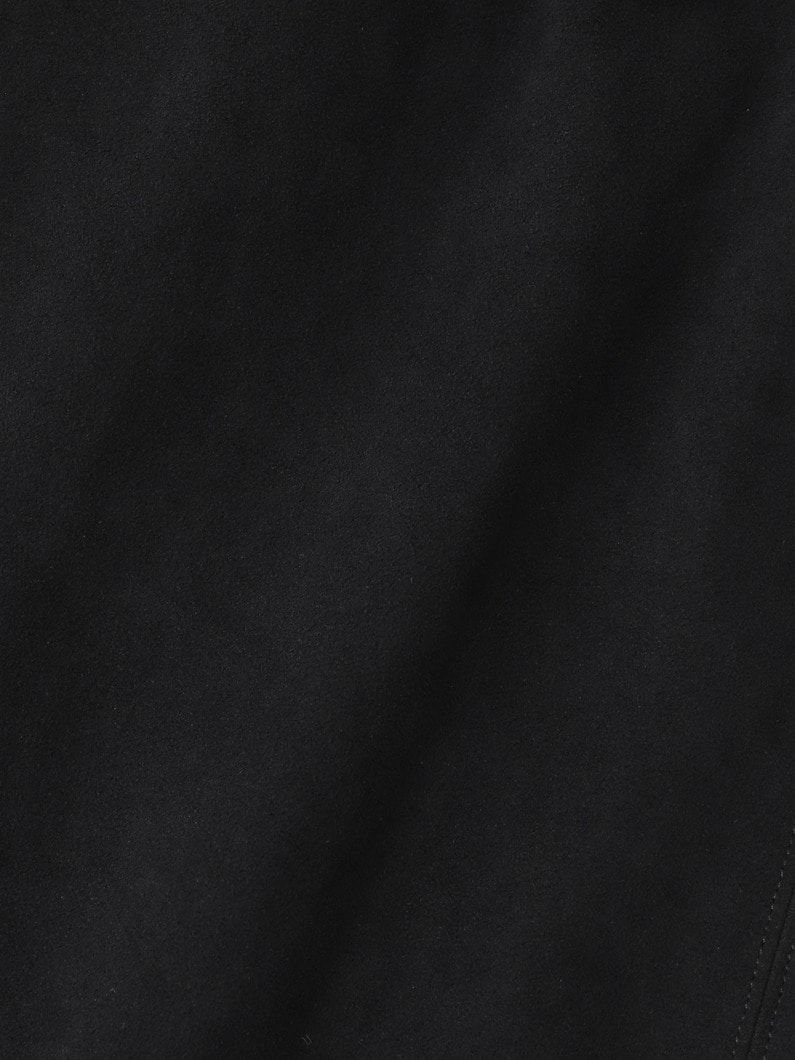 エコレザー フレアスカート 詳細画像 black 3