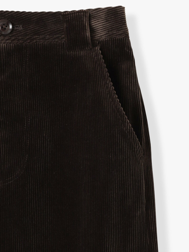 コーデュロイ スカート 詳細画像 dark brown 3