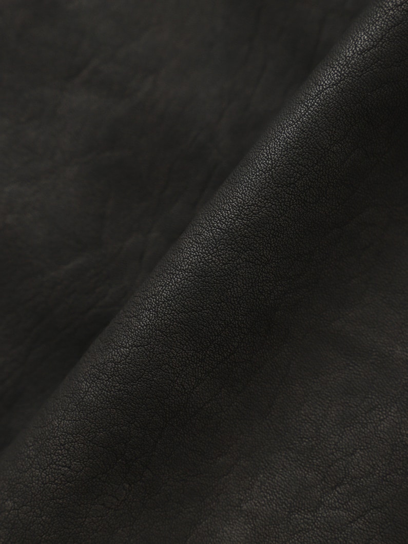 フェイクレザー ミニスカート 詳細画像 brown 3