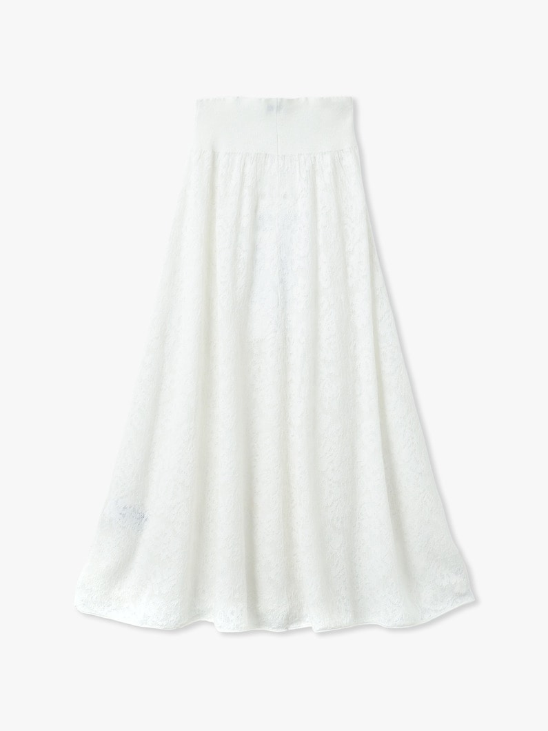 ケリー レース ミディスカート 詳細画像 white 1