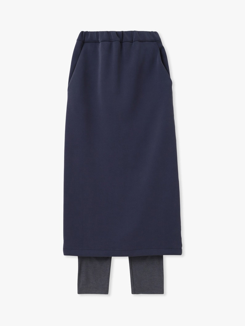 ダブルニット ペンシル スカート 詳細画像 navy 4