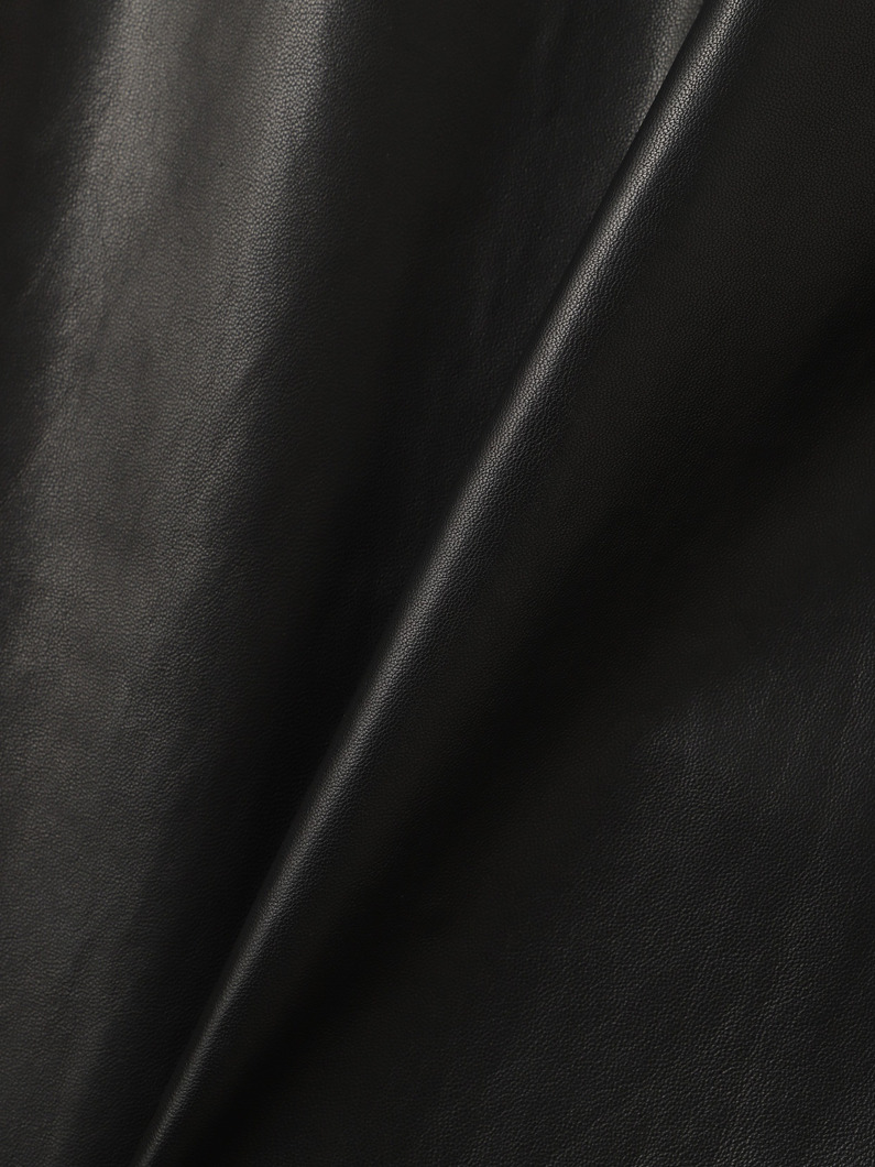 ランウェイ レザー スカート 詳細画像 black 4