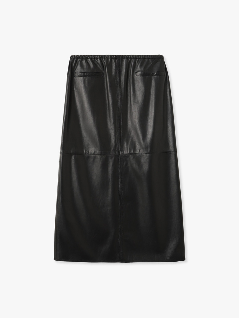 ランウェイ レザー スカート 詳細画像 black 6