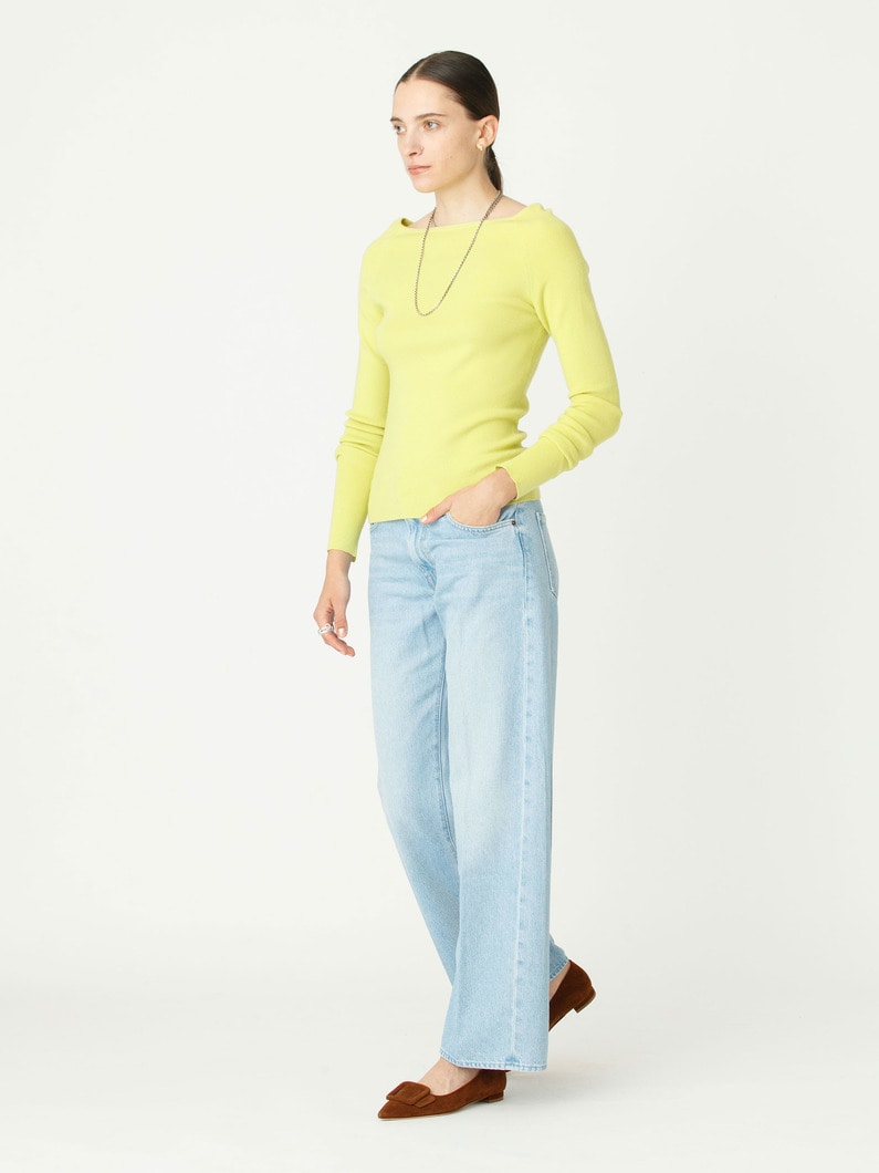 ザ ウィップ スキンプ デニムパンツ 詳細画像 light blue 1
