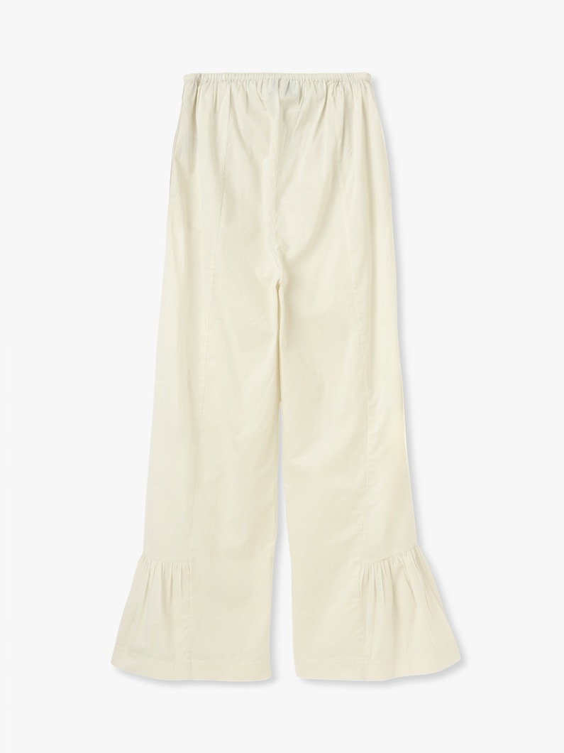 アマヤ パンツ（オフホワイト/ブラック） 詳細画像 off white 1