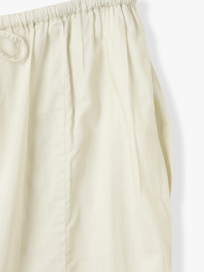 アマヤ パンツ（オフホワイト/ブラック） 詳細画像 off white 2
