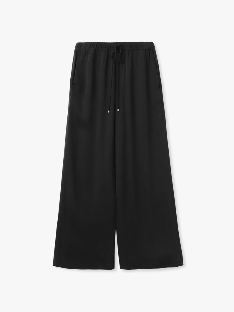サテン バイアス パンツ 詳細画像 black 3