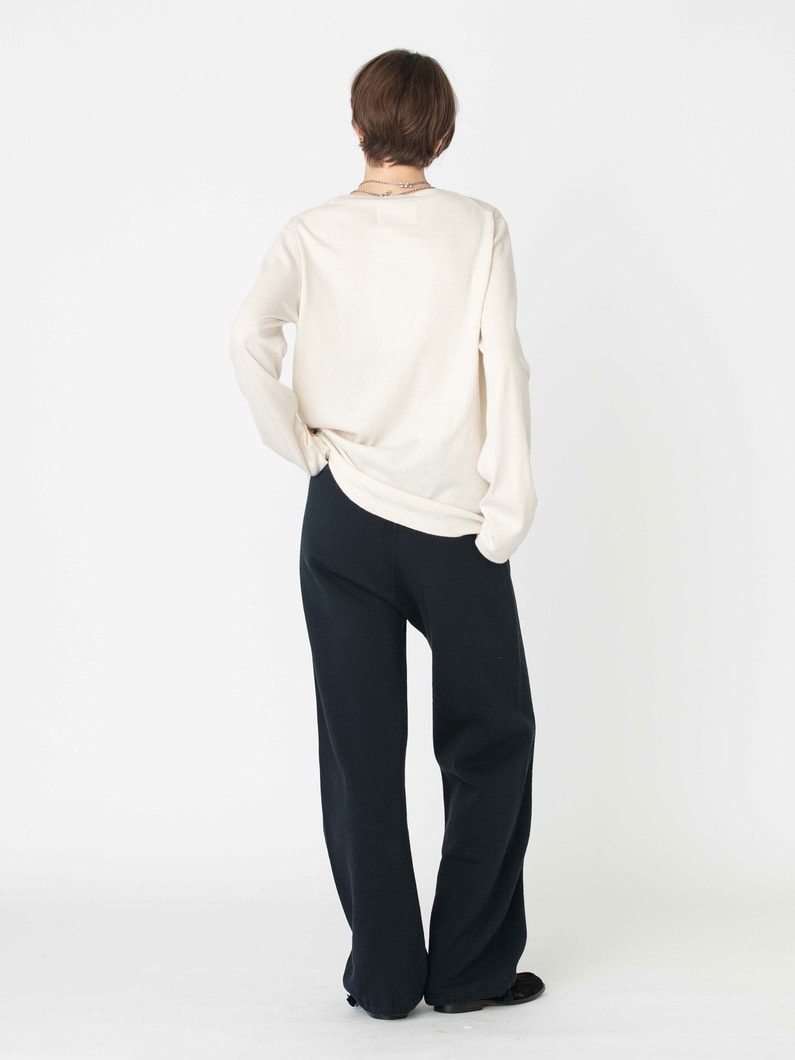 ダブルニー スウェット パンツ 詳細画像 navy 3