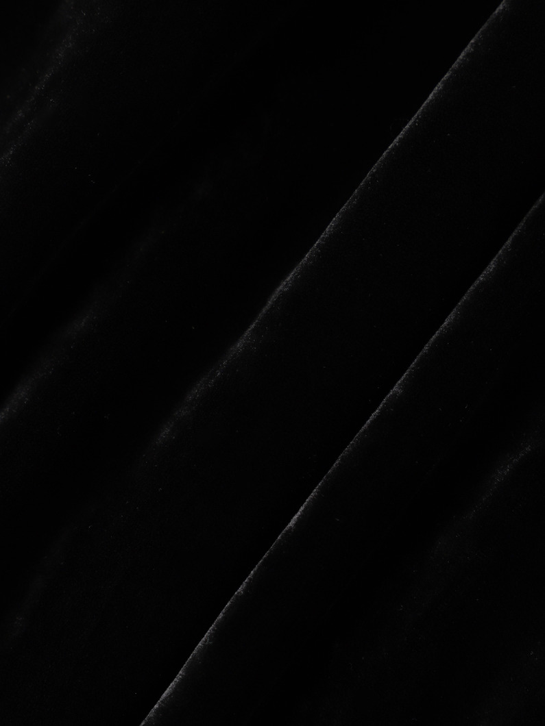 メイジー ベルベット イージーパンツ 詳細画像 dark gray 3