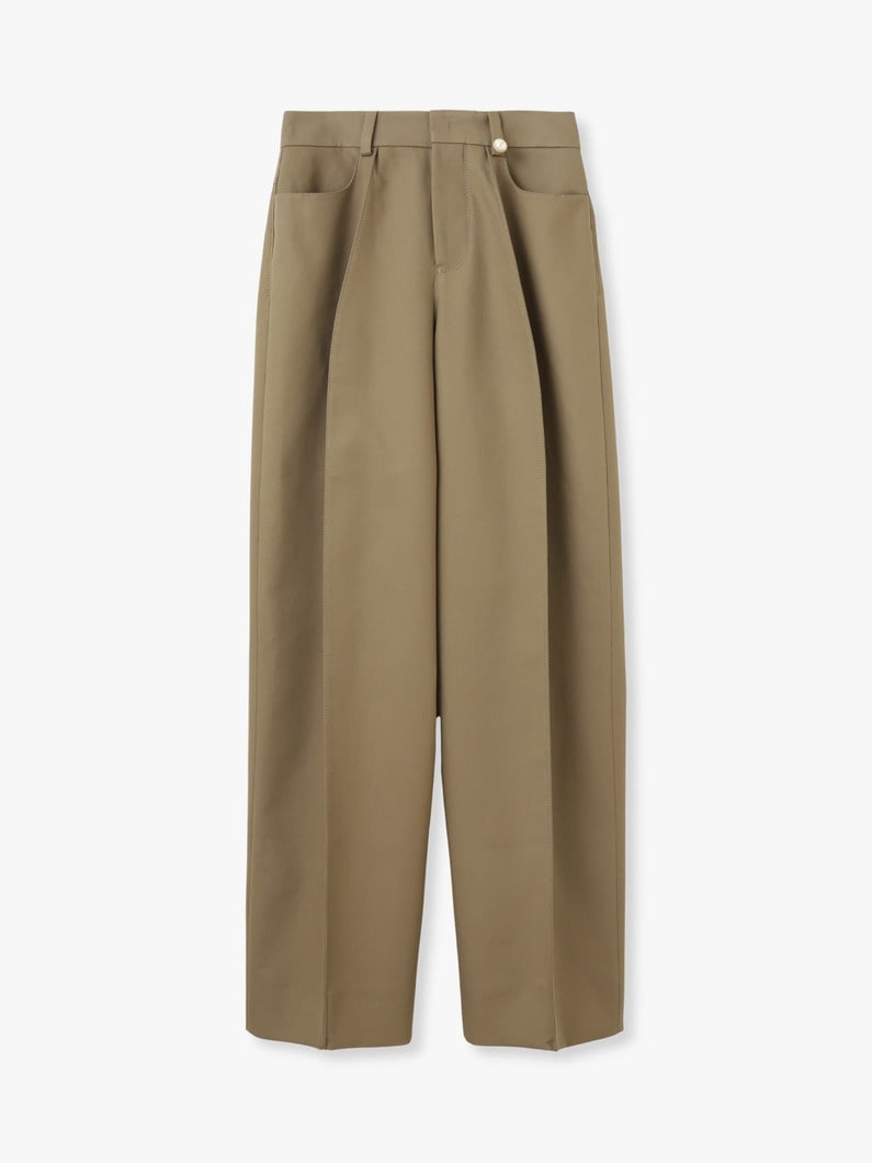 ボロウド テーパード パンツ 詳細画像 beige 2