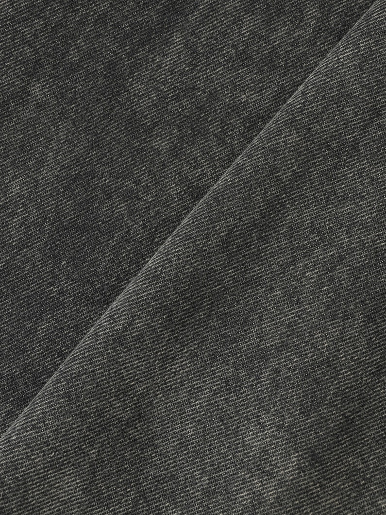 ウォッシュド デニム ストレート パンツ 詳細画像 gray 4