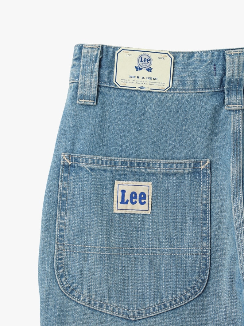 サイドジップ ペインターデニムパンツ 詳細画像 indigo 4