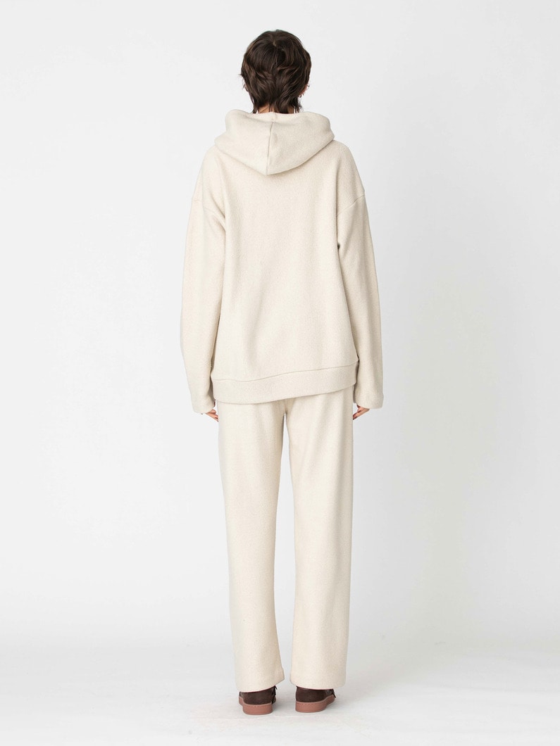 シルク フリース パンツ 詳細画像 beige 2