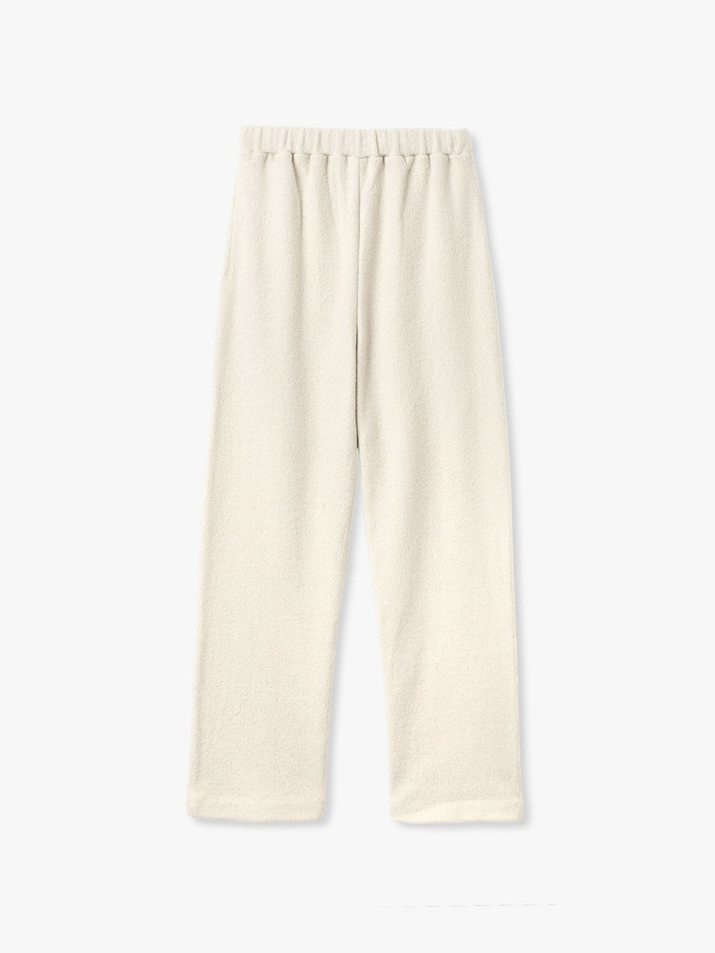 シルク フリース パンツ 詳細画像 beige 3