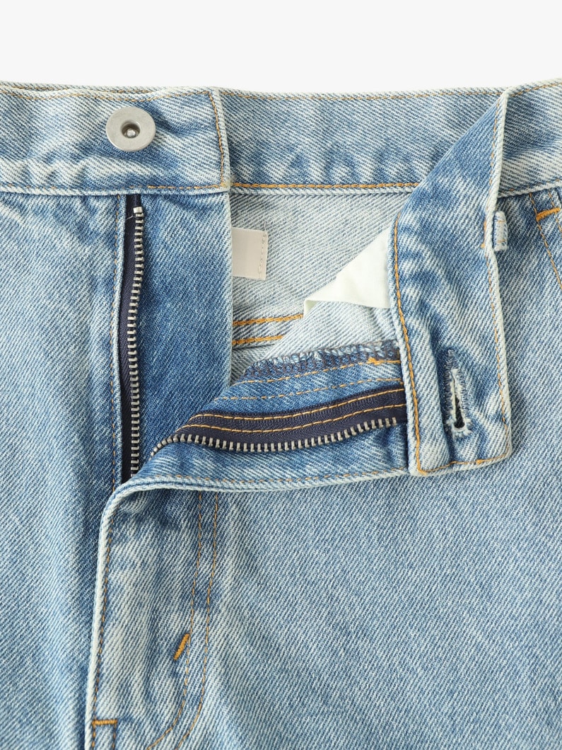 ブーツカット デニムパンツ 詳細画像 blue 2