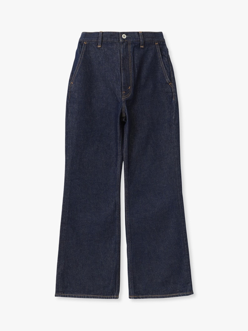 ブーツカット デニムパンツ 詳細画像 indigo 3