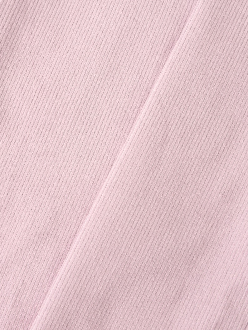 ルーズ ストレート コーデュロイ パンツ 詳細画像 pink 4