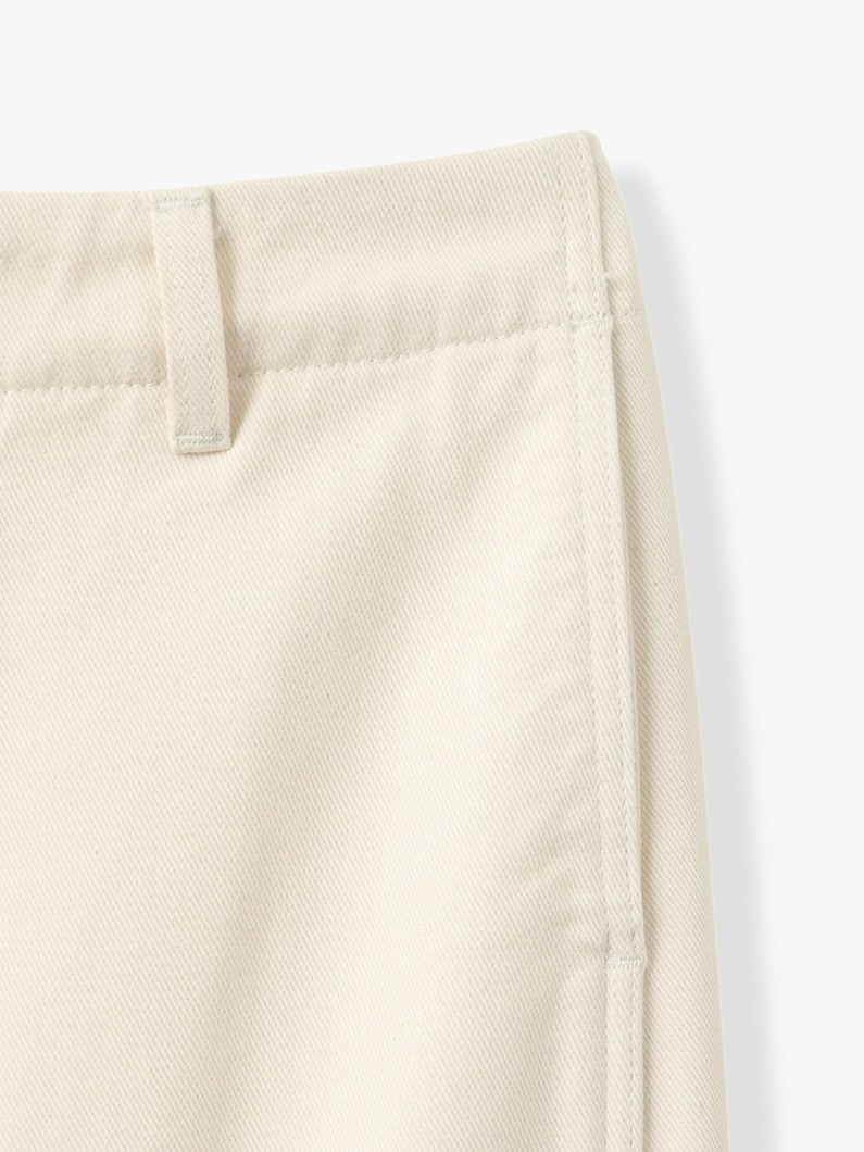 バレルレッグ デニムパンツ（オフホワイト） 詳細画像 off white 3