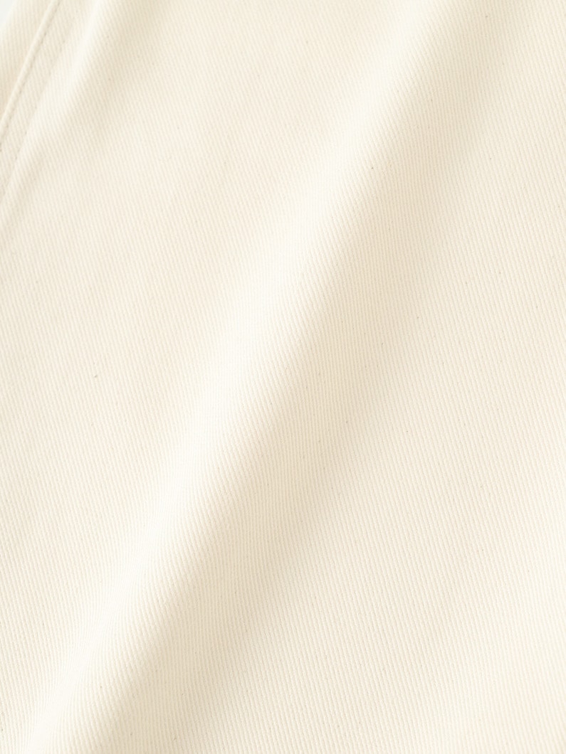 バレルレッグ デニムパンツ（オフホワイト） 詳細画像 off white 5
