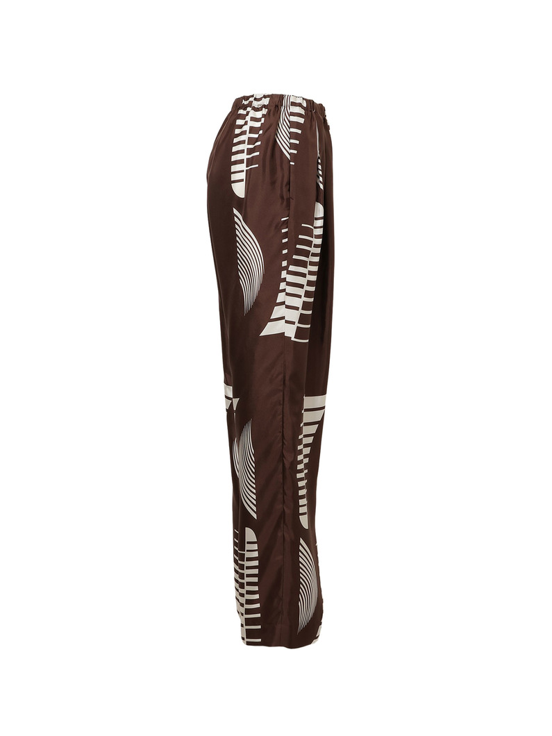 ヴォヤージュ シルク パンツ（プレオーダー） 詳細画像 brown 1