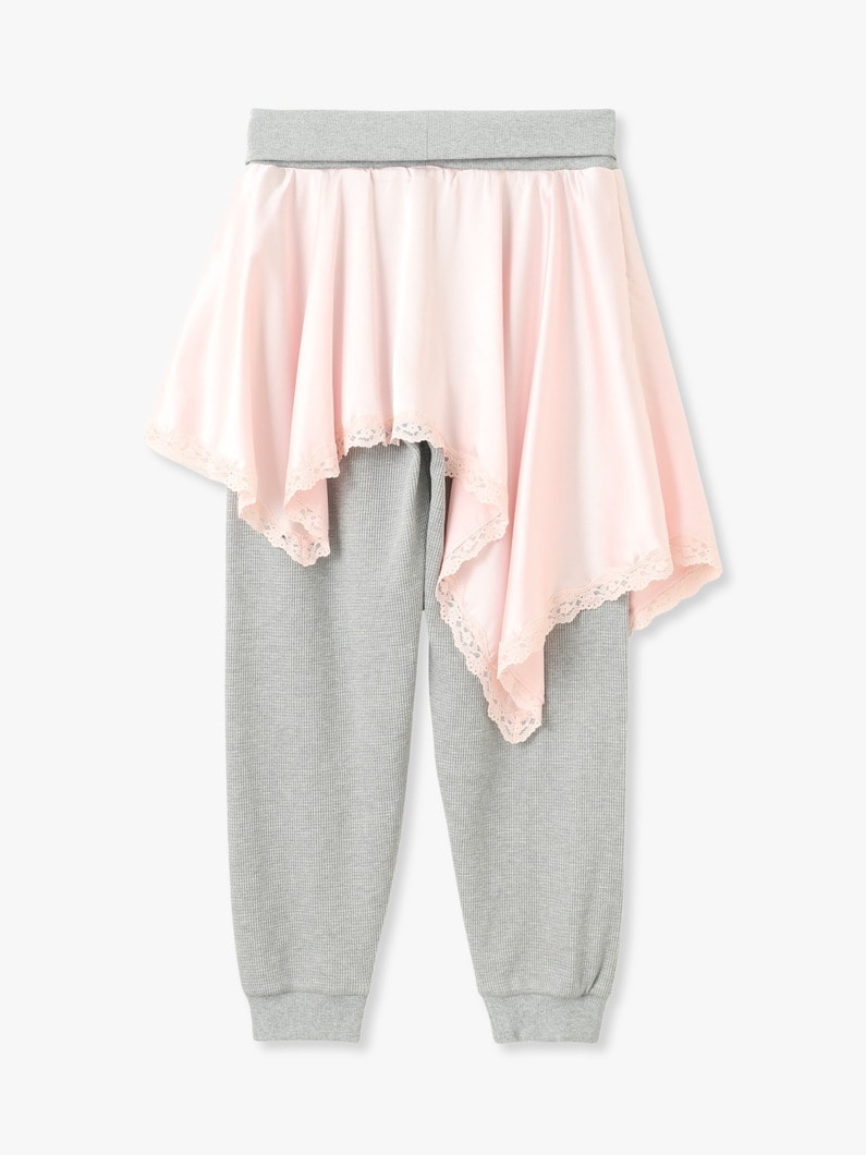 ルー レイヤード スウェット パンツ 詳細画像 gray 1