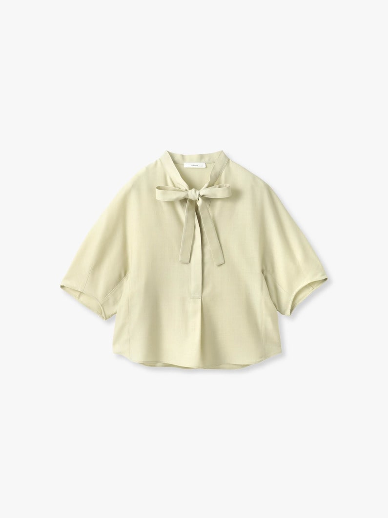 ドライビエラ ボウタイ ブラウス 詳細画像 light yellow 4