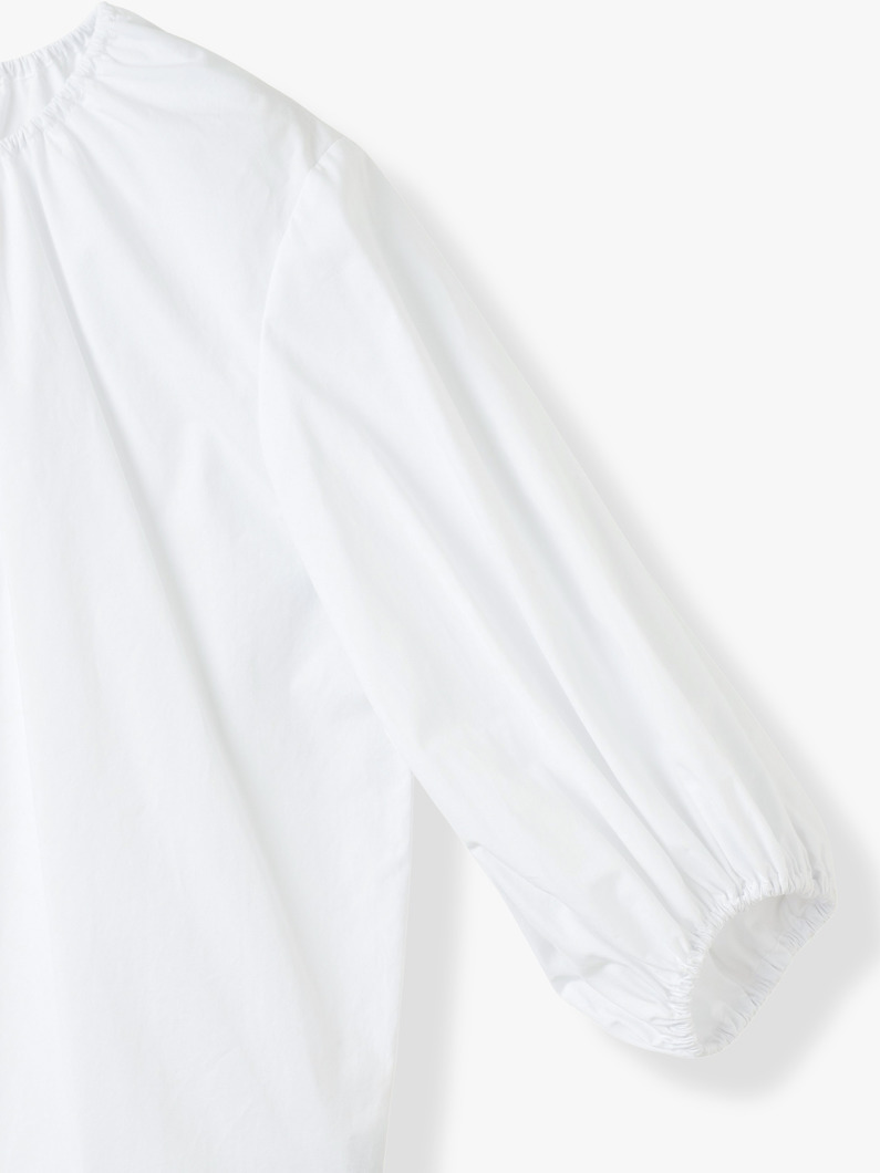バック サークル ブラウス 詳細画像 white 2