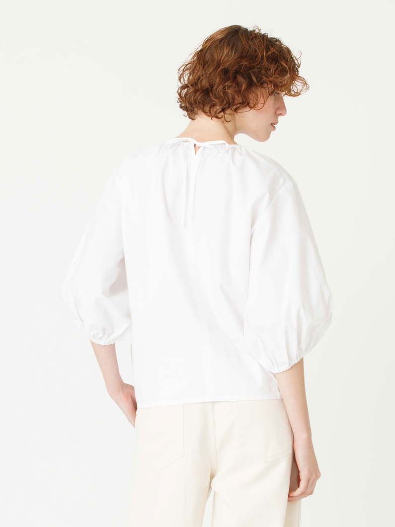 バック サークル ブラウス 詳細画像 white 4