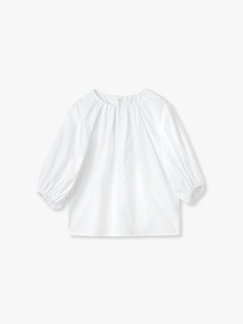 バック サークル ブラウス 詳細画像 white 5