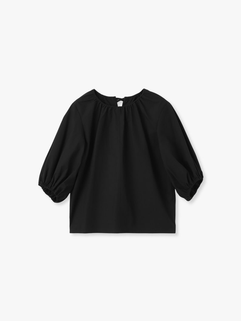バック サークル ブラウス 詳細画像 black 4