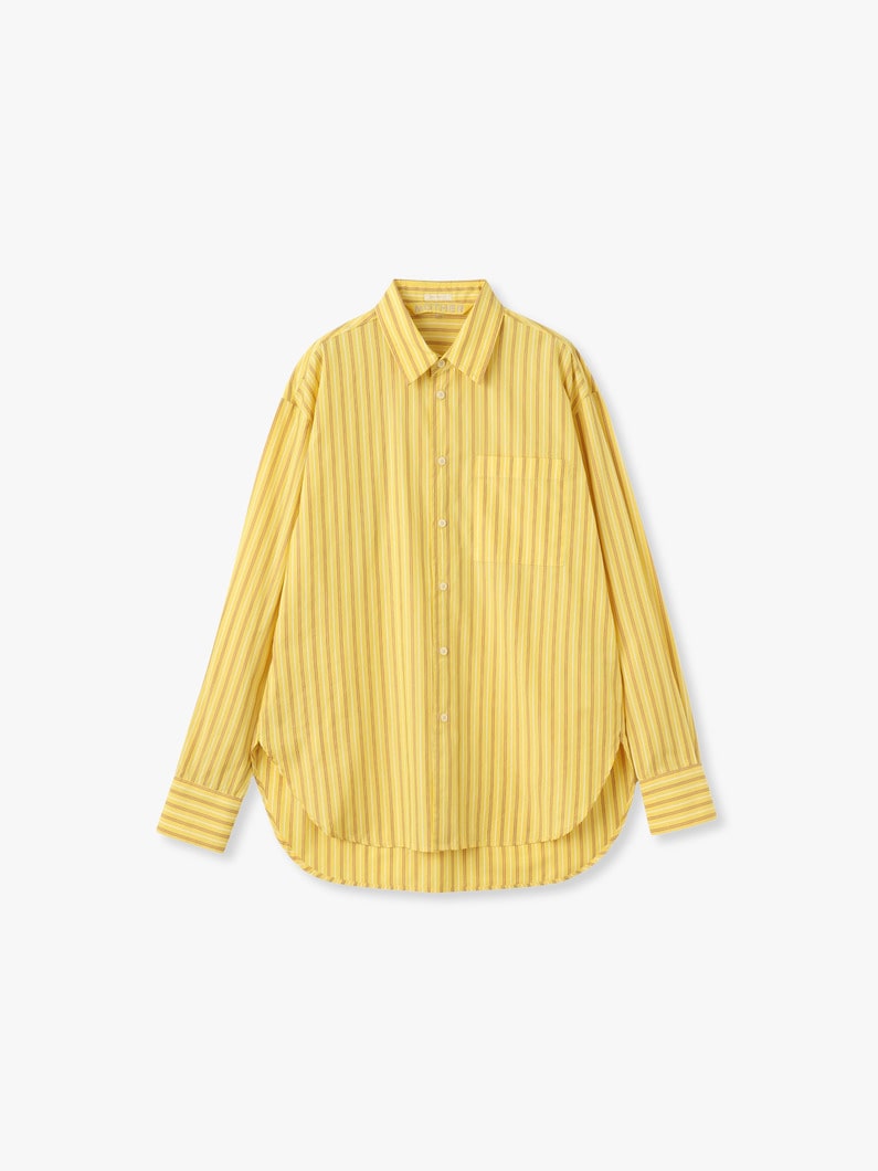 ルーミー フレンチー ストライプシャツ 詳細画像 yellow 1
