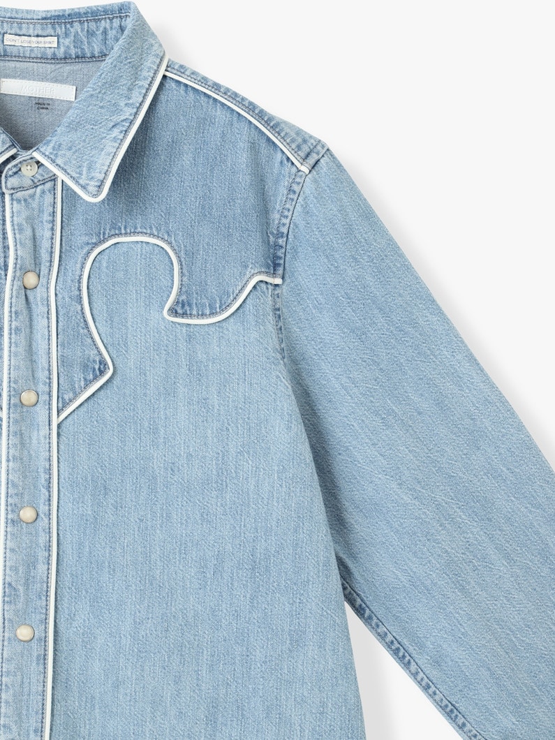 カントリー エグゼス シャツ 詳細画像 light blue 2