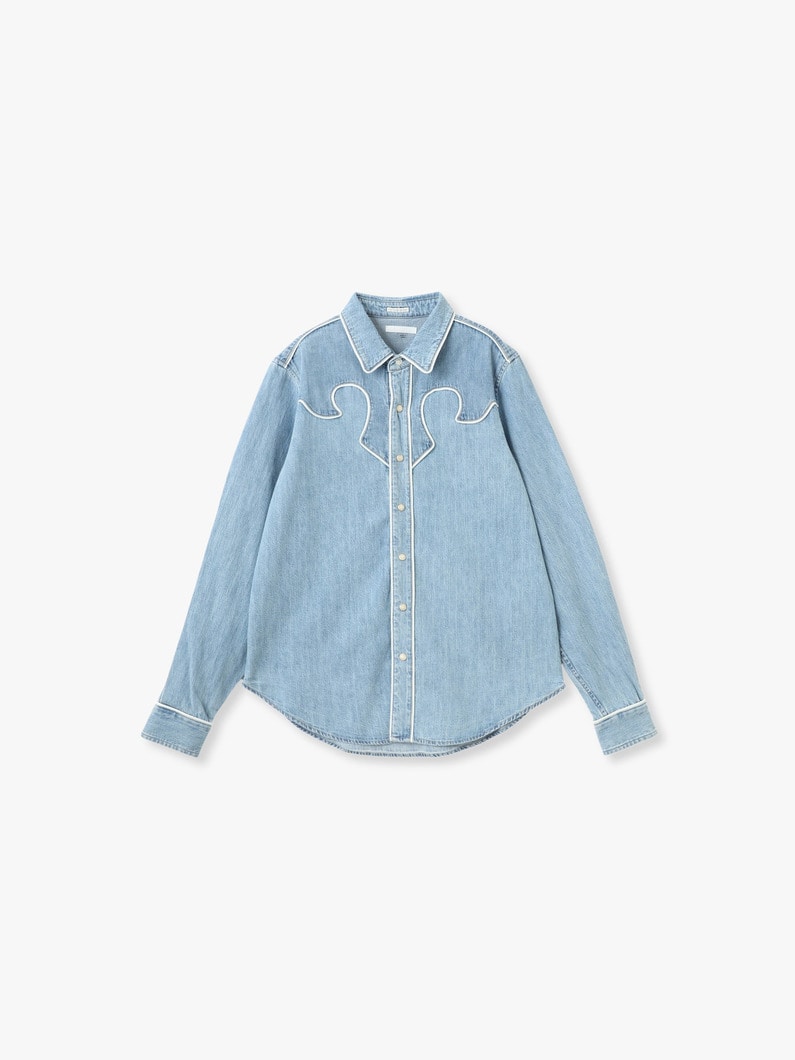 カントリー エグゼス シャツ 詳細画像 light blue 1
