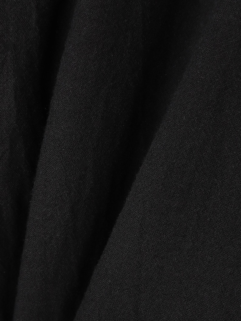 フリルカラー ブラウス 詳細画像 black 3