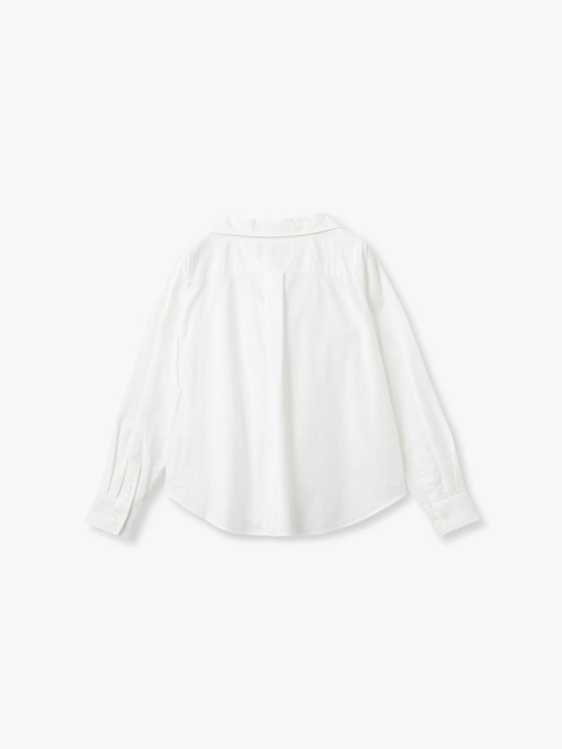 ワイドネック シャツ 詳細画像 white 1
