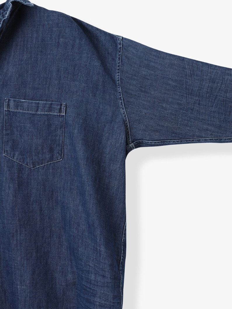 シャーリー イタリアンデニム シャツ 詳細画像 navy 2