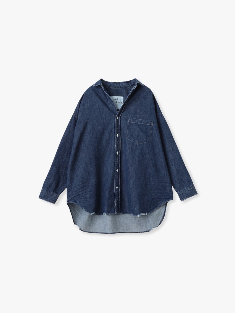 シャーリー イタリアンデニム シャツ 詳細画像 navy 1